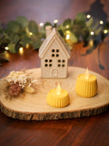 Moderne Teelicht-Hülle – Minimalistisches Design – Nachhaltiges PLA – 3D-Druck – Tischdeko für LED Kerzen – Geschenkidee – 2cm / 4cm Set